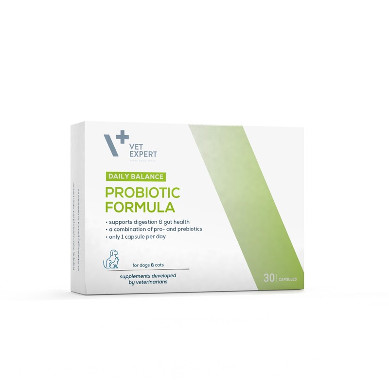 VetExpert Probiotic Formula probiotikas kapsulas suņiem un kaķiem N30
